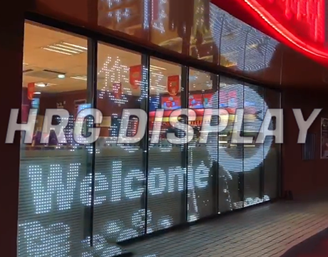 Glass LED Display